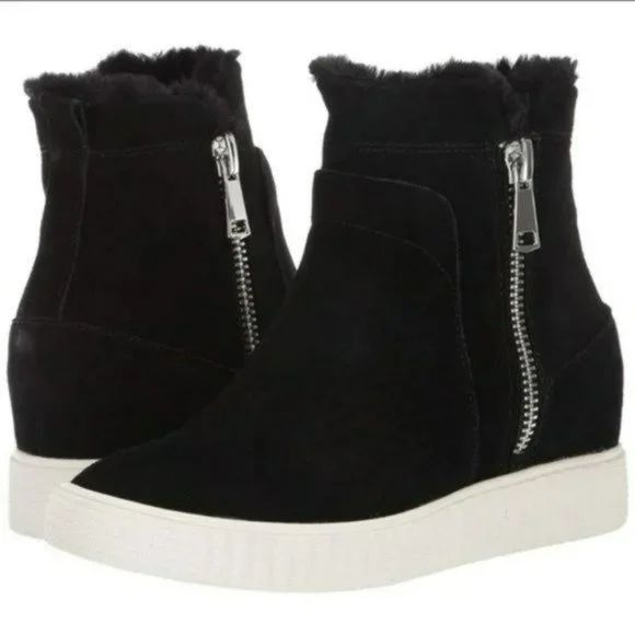 STEVEN By Steve Madden Bamby Wedge Sneakers-7 - Picture 4 of 5